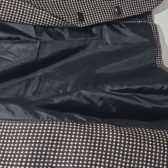 Calvin Klein tan brown fully lined, button down, front pockets, blazer jacke 6 - Picture 6 of 7